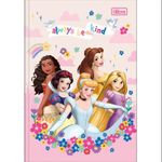 Caderno 1/4 Brochura Princesas 14 x 20 cm 48 Folhas - Tilibra