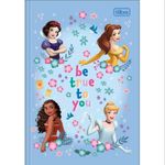 Caderno 1/4 Brochura Princesas 14 x 20 cm 48 Folhas - Tilibra