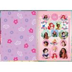 Caderno 1/4 Brochura Princesas 14 x 20 cm 48 Folhas - Tilibra