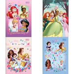 Caderno 1/4 Brochura Princesas 14 x 20 cm 48 Folhas - Tilibra