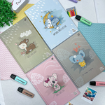 Caderno Brochura Universitário So Cute 20 x 27,5 cm 80 Folhas - Animativa