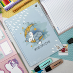 Caderno Brochura Universitário So Cute 20 x 27,5 cm 80 Folhas - Animativa
