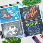 Caderno de Cartografia e Desenho D+ Milimetrado Masculino 96 Folhas - Tilibra