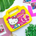 Maletinha Hello Kitty com Massinha 10 Cores 4 Moldes e 1  Acessório - Leo&Leo