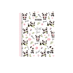 Caderno Espiral Universitário Capa Dura 1 Matérias 80 Folhas 200 x 275 mm My Friend - Animativa