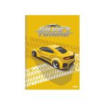 Caderno Brochura Universitário Capa Dura 48 Folhas 200 x 275 mm Silver Tuning - São Domingos