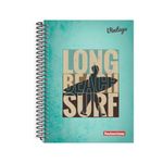 Caderno Espiral Capa Dura Universitário 1 Matéria Vintage 20 x 27,5 cm  - Panamericana