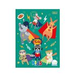 Caderno de Caligrafia Brochura Capa Dura Kids Masculino 40 Folhas - Tilibra