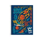 Caderno Universitário Espiral Capa Dura Spice 1 Matéria 80  Folhas Pautadas 20 x 27,5 cm - Tilibra