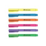 Caneta Marca Texto Grifpen Tons Neon (Amarelo, Azul, Laranja, Rosa, Roxo e Verde) - Faber-Castell