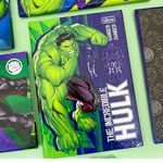 Caderno Universitário Brochura Capa Dura Hulk 20 x 27,5 cm 80 Folhas - Tilibra