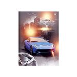 Caderno Brochura 1/4 Capa Dura 48 Folhas 140 x 200 mm Silver Tuning - Animativa