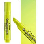 Caneta Pincel Atômico Neon Marca Texto Neon (Amarelo, Rosa e Verde) - Pilot