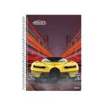 Caderno Universitário Espiral Capa Dura 15 Matérias 240 Folhas 200 x 275 mm Silver Tuning - São Domingos