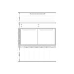 Caderno Universitário Espiral Capa Dura 10 Matérias 160 Folhas 200 x 275 mm Silver Tuning - Animativa