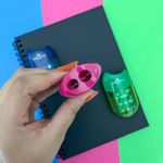 Apontador Colorido Tone Duplo com Depósito - Faber-Castell