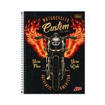 Caderno Universitário Espiral D+ Masculino 20 Matérias 400 Folhas - Tilibra