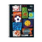 Caderno Universitário Espiral D+ Masculino 20 Matérias 400 Folhas - Tilibra