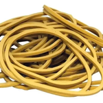 Elástico para Dinheiro Super Amarelo 600 Unidades Nº 18 - Mamuth