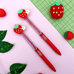 Caneta Esferográfica  Be Berry 0.7mm Retrátil Morango com Aroma - Tilibra