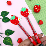 Caneta Esferográfica  Be Berry 0.7mm Retrátil Morango com Aroma - Tilibra