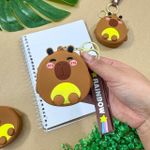 Chaveiro Fofo Capivara com Compartimento - Importado