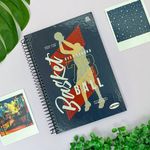 Caderno Kbom 1/4 Masculino com 96 Folhas - Animativa