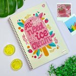 Caderno Kbom 1/4 Feminino com 96 Folhas - Animativa