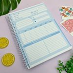 Caderno Universitário Espiral Kbom Masculino 10 Matérias 200 Folhas20 x 27,5 cm  -Animativa