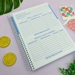Caderno Universitário Espiral Kbom Masculino 10 Matérias 200 Folhas20 x 27,5 cm  -Animativa