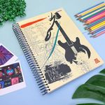 Caderno Universitário Espiral Kbom Masculino 10 Matérias 200 Folhas20 x 27,5 cm  -Animativa