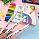 Caneta Hidrográfica Brush Duo 12 Cores - Colours