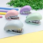 Mini Grampeador Tons Pastel 24/6 e 26/6 até 15 Folhas - Yin's