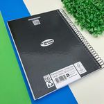 Caderno Universitário 15 Matérias Capa Preta 210 Folhas Kbom Black 20 x 27,5 cm - Animativa