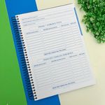 Caderno Universitário 20 Matérias Capa Preta 280 Folhas Kbom Black 20 x 27,5 cm - Animativa