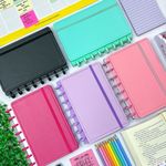 Caderno de Disco A5 14 x 21,5 cm com 80 Folhas - Importado