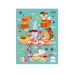 Caderno Brochura Caligrafia Pauta Azul 40 Folhas 18,7 cm x 24,5 cm -  Tilibra