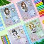 Bloco de Carta Jolie 50 Folhas Pautado 63g/m² 17,7 cm x 24,0 cm - Tilibra
