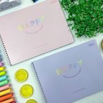 Caderno de Cartografia e Desenho Happy 80 folhas - Tilibra