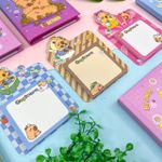 Bloco Adesivo Colorido Capivara 7,5 x 7,5 cm 50 Folhas - Importado
