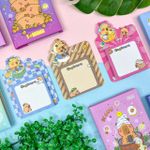 Bloco Adesivo Colorido Capivara 7,5 x 7,5 cm 50 Folhas - Importado