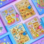 Bloco de Anotações Diário Capivara 9,6 x 14 cm 48 Folhas - Importado