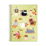 Caderno Universitário Pets Hug Me 20 x 27,5 cm 20 Matérias 320 Folhas - Tilibra