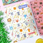 Caderno Brochura 1/4 Pautado Fofinhos 14 x 20 cm 96 Folhas - Panamericana