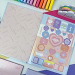 Caderno Brochura Capa Dura Universitário Happy 20 x 27,5 cm 80 Folhas - Tilibra