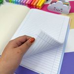 Caderno Brochura Capa Dura Universitário Happy 20 x 27,5 cm 80 Folhas - Tilibra