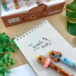 Caneta Esferográfica Retrátil Ponta Fina 0.5mm Capivara - Importado