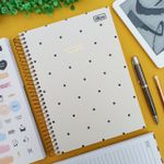 Caderno Colegial West Village 10 Matérias 160 Folhas 17,7 x 24 cm - Tilibra