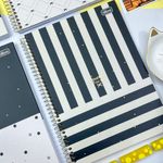 Caderno Espiral Capa Dura Universitário 1 Matéria West Village 20 x 27,5 cm 80 Folhas - Tilibra