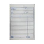 Bloco de Pedido 50 Folhas Azul Destacável 10,3 x 14,2 cm  - Animativa